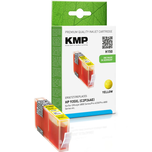 KMP H150 ink cartridge yellow compatible w.  HP C2P26AE 935 XL