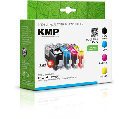 KMP H147V Multipack BK/C/M/Y compatible with HP 934/935 XL