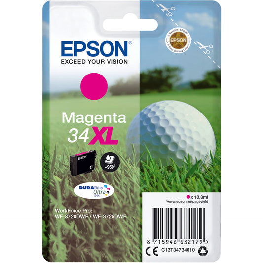 Epson ink cartridge magenta DURABrite Ultra Ink 34 XL T 3473