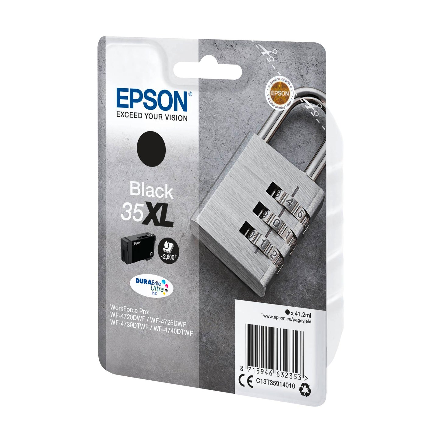 Epson ink cartridge black DURABrite Ultra Ink 35 XL T 3591