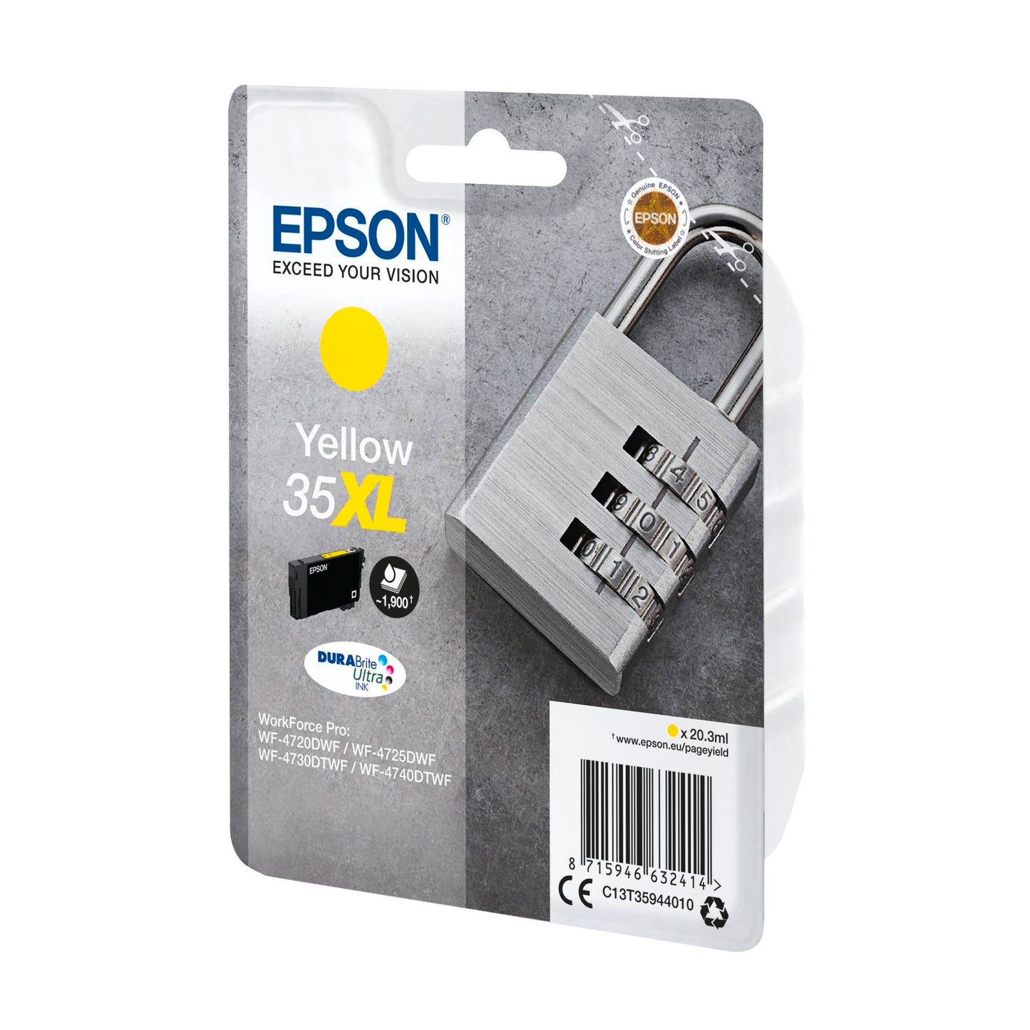Epson ink cartridge yellow DURABrite Ultra Ink 35 XL T 3594