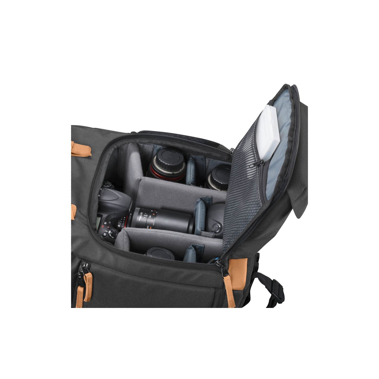 Mantona Photo Backpack Luis Retro black