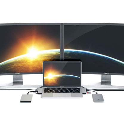 eatechi Type-C Pro Hub 4K HDMI silver