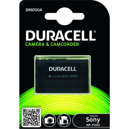 Duracell Li-Ion Battery 700mAh for Sony NP-FH30/NP-FH40/NP-FH50
