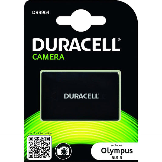 Duracell Li-Ion Battery 1100mAh for Olympus BLS-5