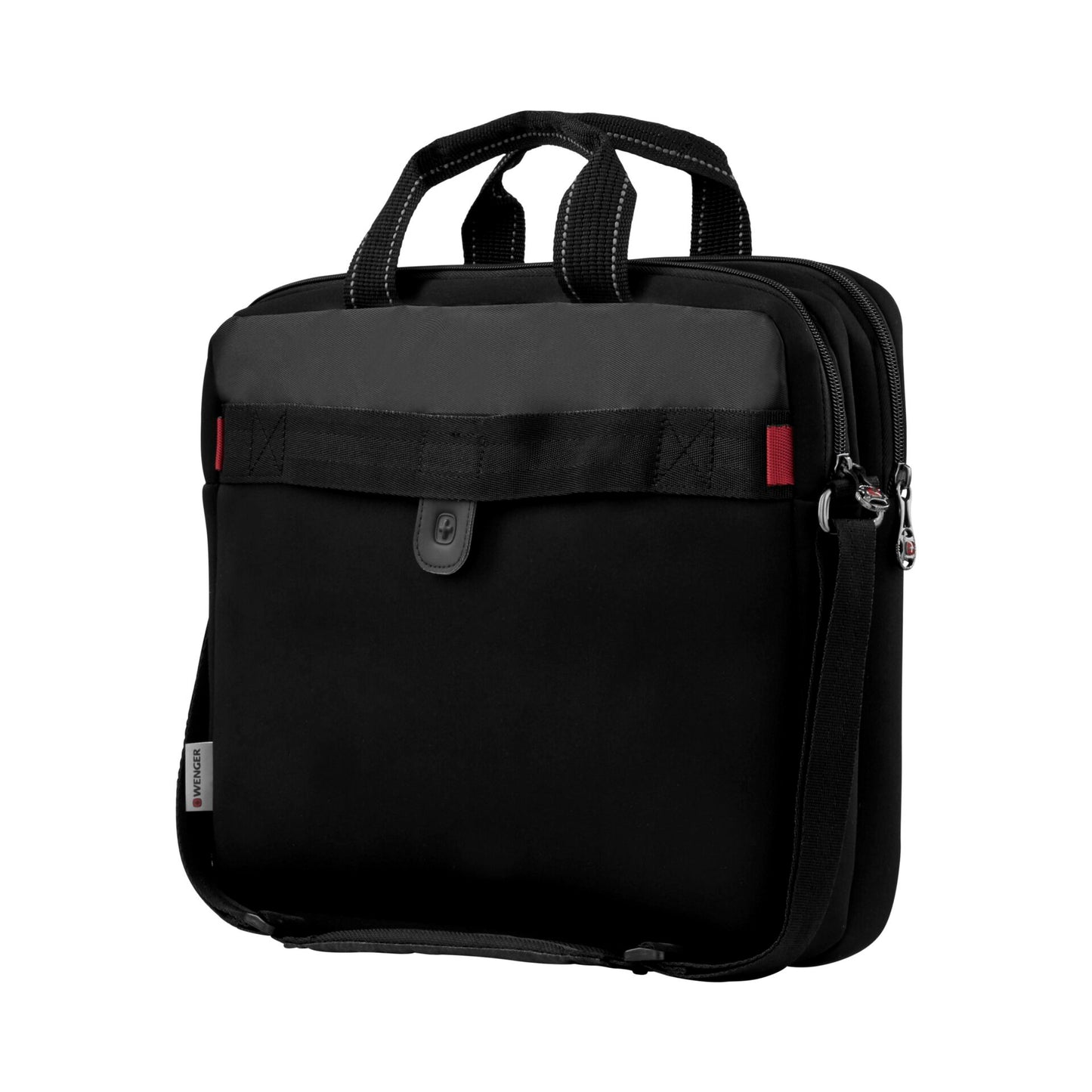 Wenger Sherpa Double Slimcase 16  Laptop Bag black