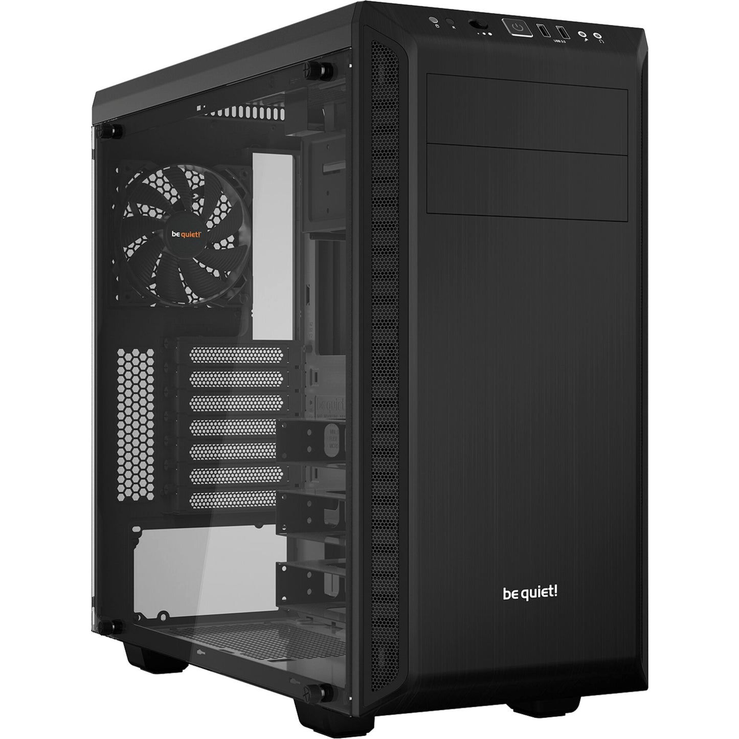 be quiet! PURE BASE 600 Black Window housing