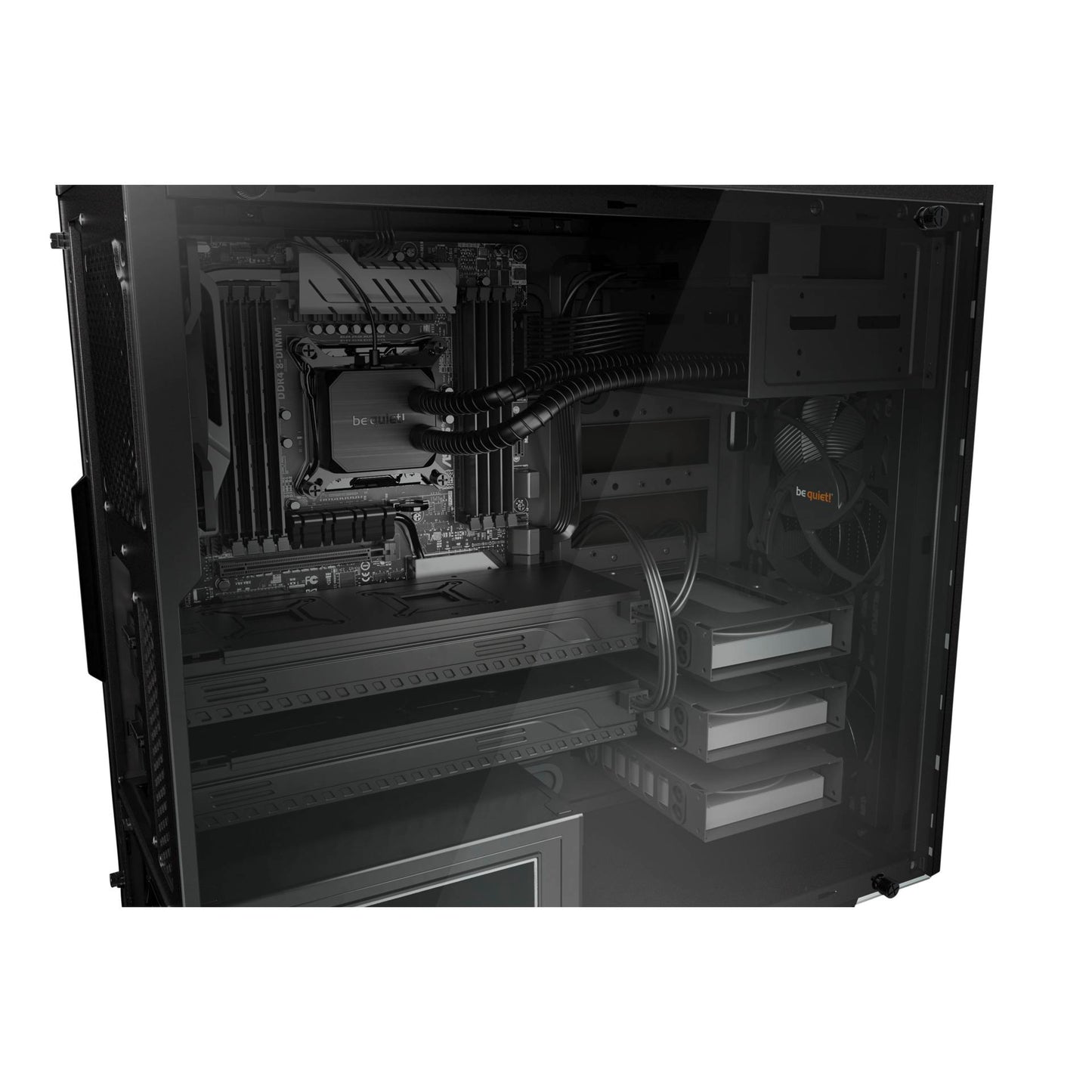 be quiet! PURE BASE 600 Black Window housing