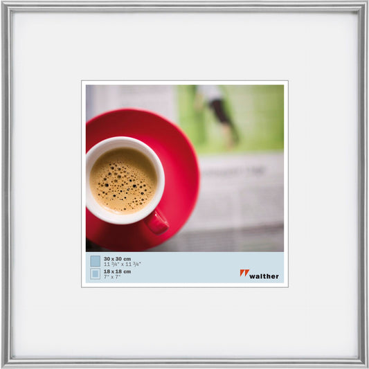 Walther Galeria            30x30 Resin silver KS330H
