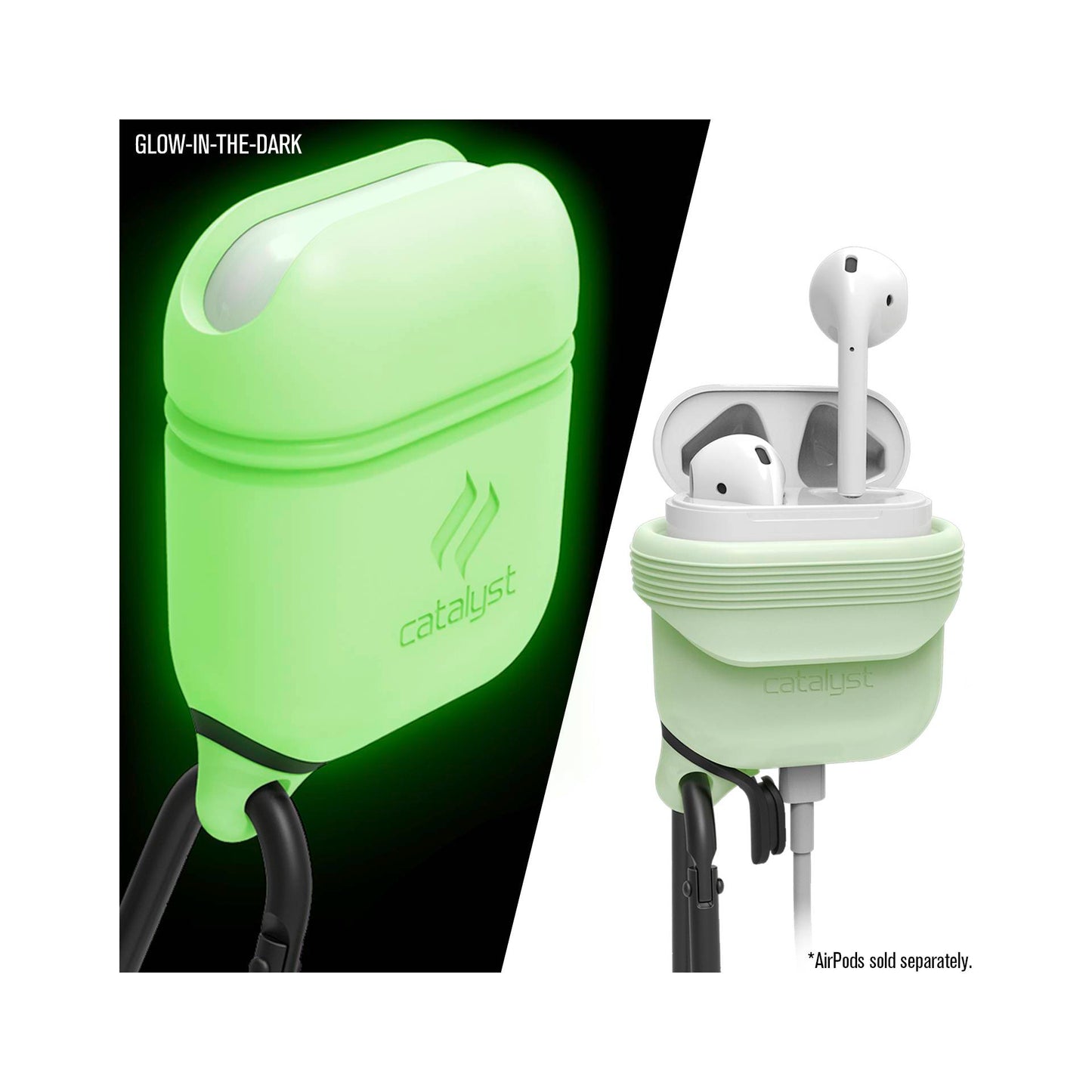 Catalyst AirPods Waterproof Case Glow in the dark
