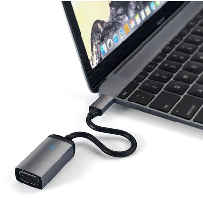 Satechi Type-C to VGA Adapter space gray