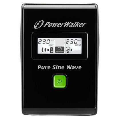 PowerWalker VI 600 SW Safety contact CEE 7/3 (Typ F)