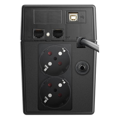 PowerWalker VI 600 SW Safety contact CEE 7/3 (Typ F)