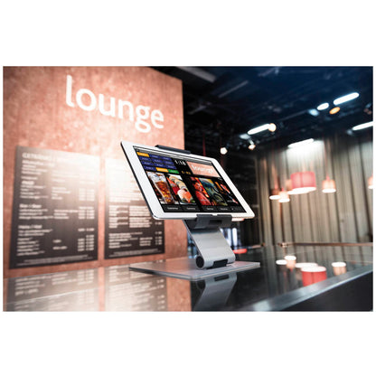 Durable Tablet Holder TABLE metallic silver          8930-23