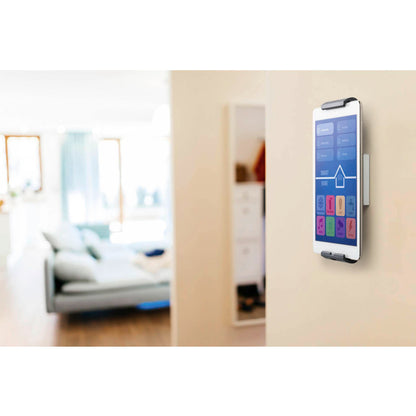 Durable Tablet Holder WALL metallic silver          8933-23