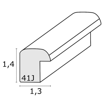 Deknudt S41JL1 DIN A4    21x29,7 Wood white/brown