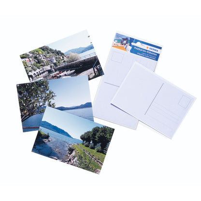Herma Postcard labels white 95x145  10 labels           7758