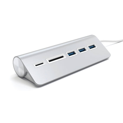 Satechi Aluminum USB 3.0 Hub & Card Reader silver