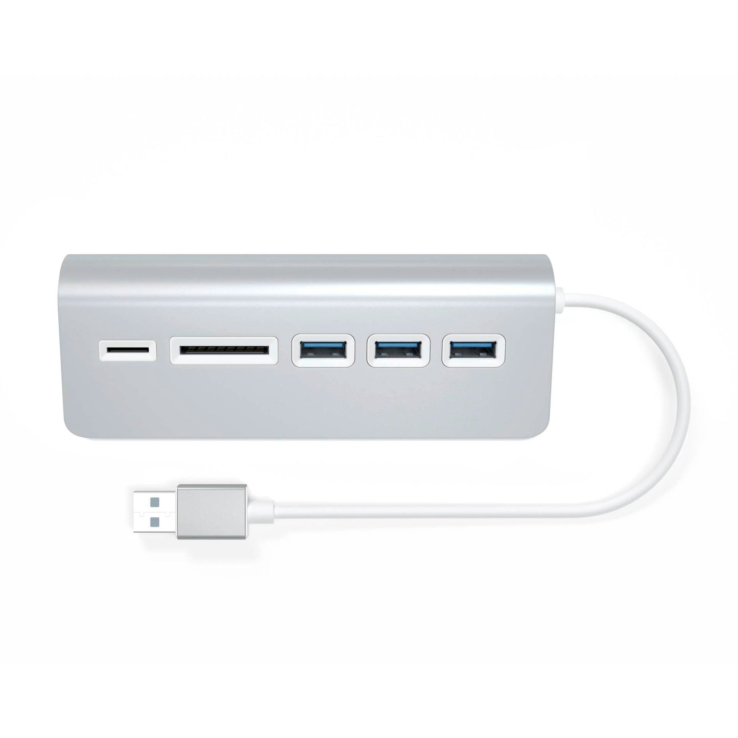 Satechi Aluminum USB 3.0 Hub & Card Reader silver