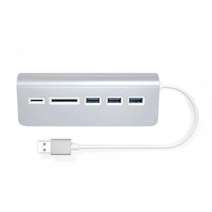 Satechi Aluminum USB 3.0 Hub & Card Reader silver