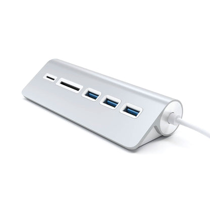 Satechi Aluminum USB 3.0 Hub & Card Reader silver