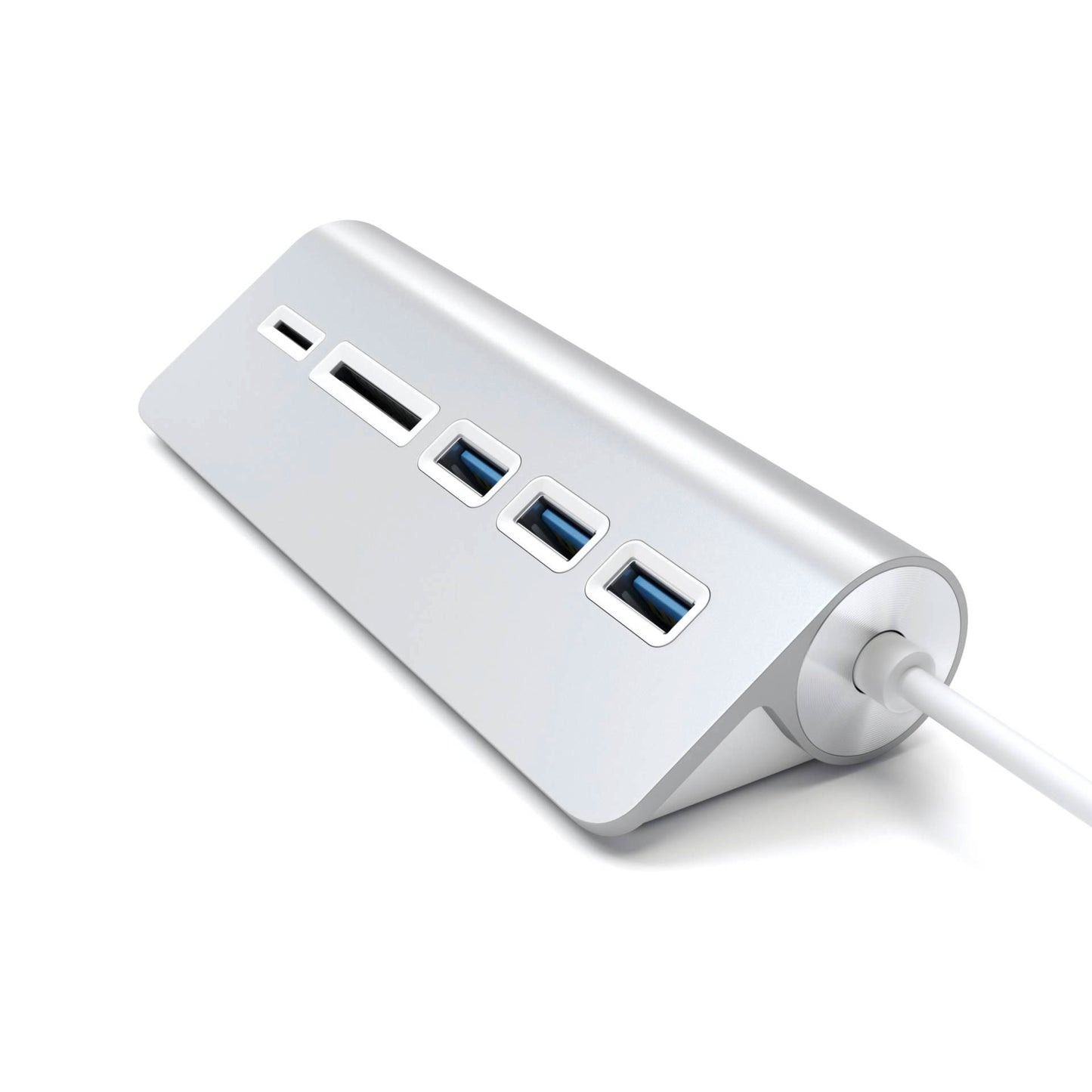 Satechi Aluminum USB 3.0 Hub & Card Reader silver