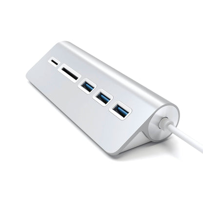 Satechi Aluminum USB 3.0 Hub & Card Reader silver