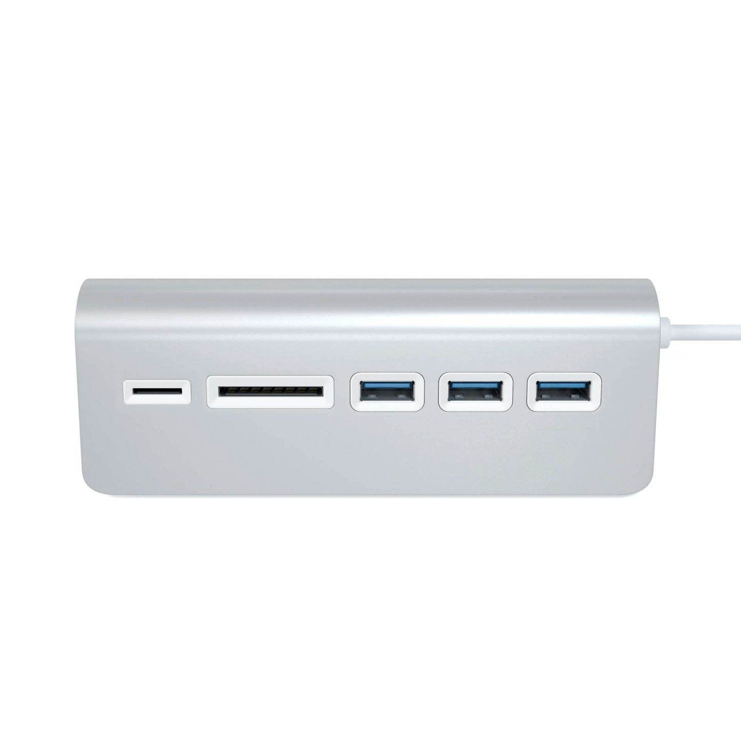 Satechi Aluminum USB 3.0 Hub & Card Reader silver
