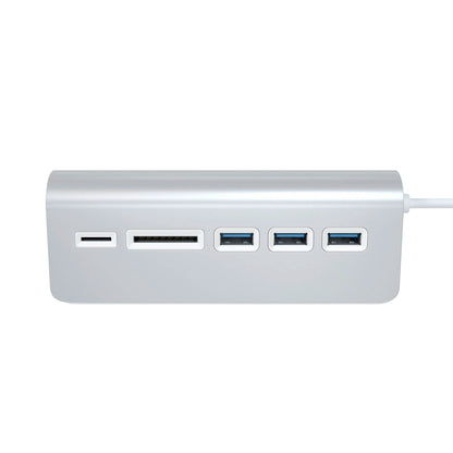 Satechi Aluminum USB 3.0 Hub & Card Reader silver