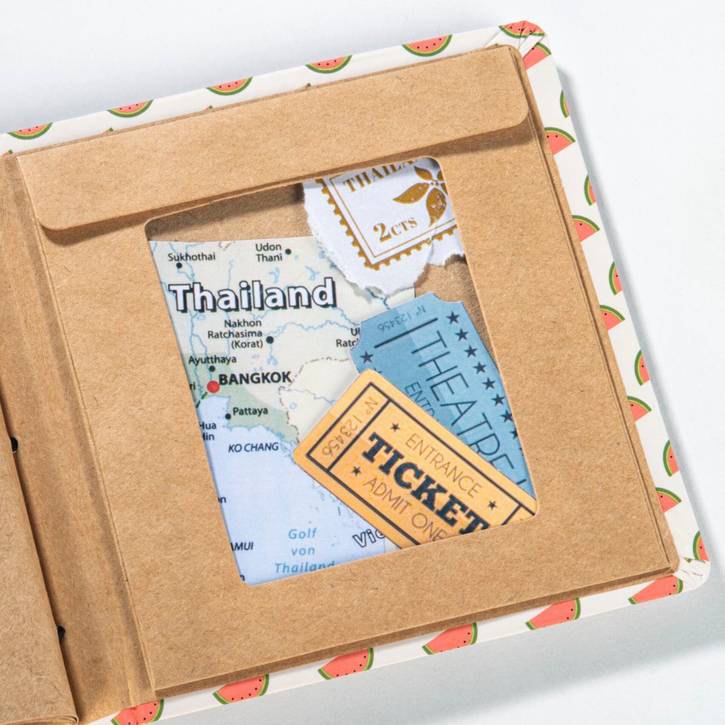 Hama Fern Bookbound 18x13 20 brown Pages 2395