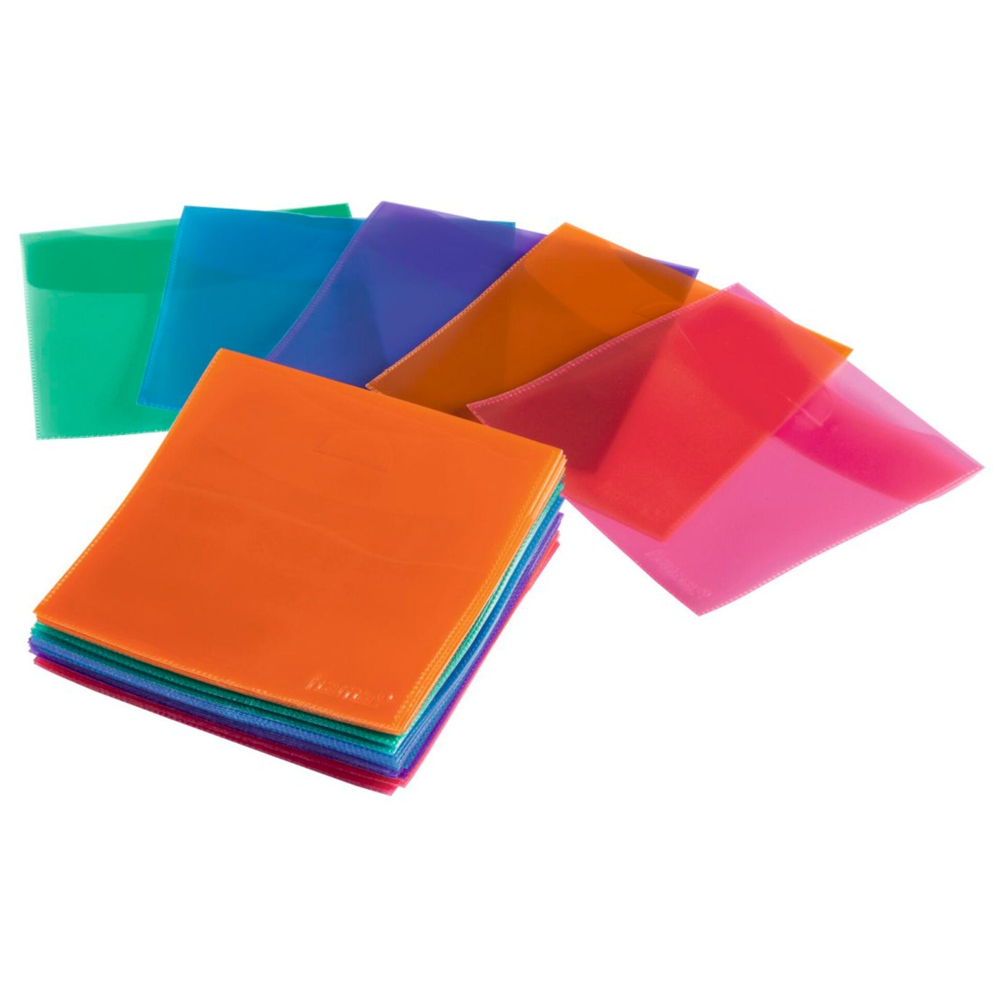 1x50 Hama CD/DVD           51067 Protective Sleeves coloured