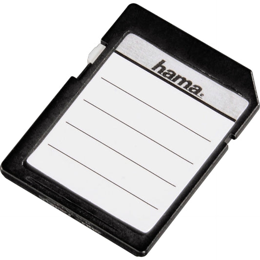 Hama Memory Card Labels 18 pieces, black/white     95916