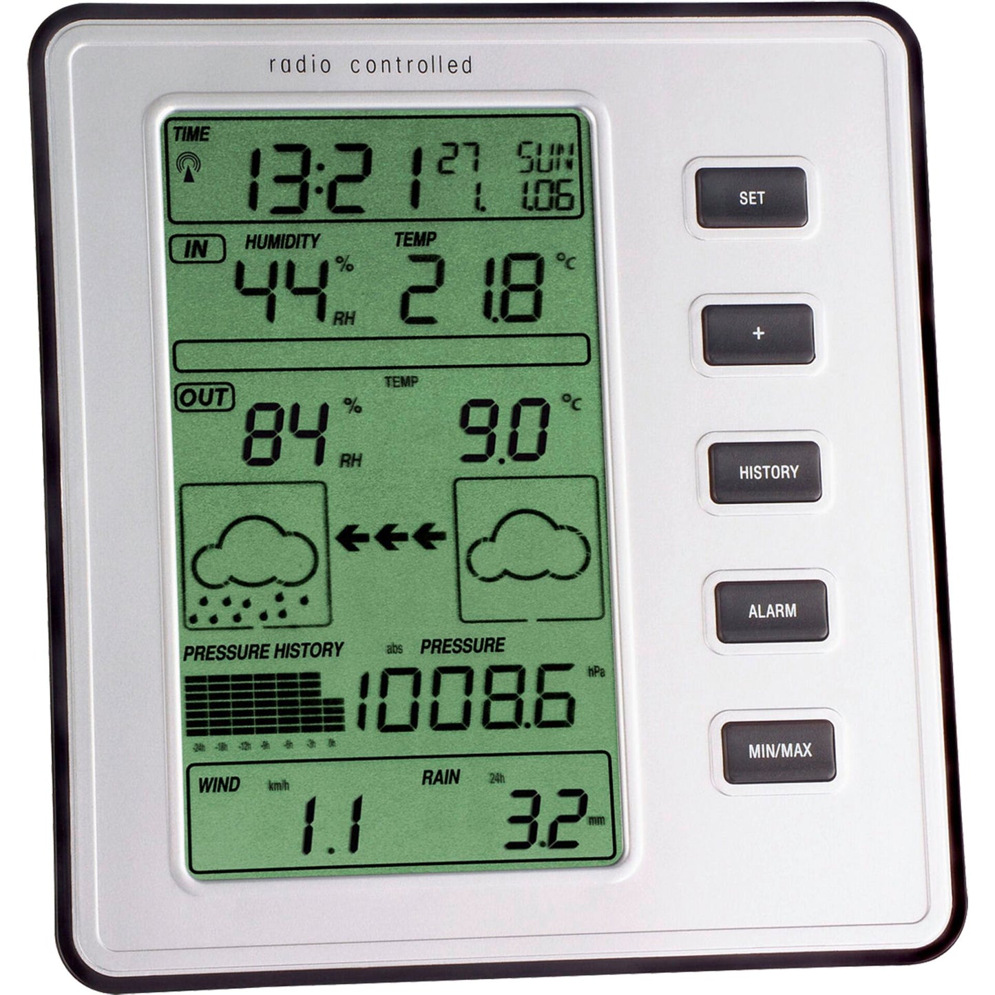TFA 35.1077.54 Stratos Radio Weather Station