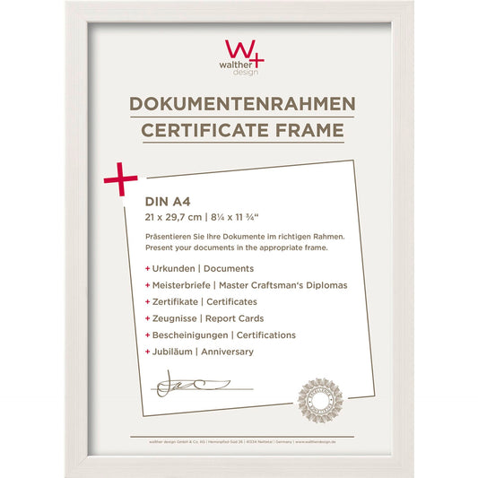 Walther Construction     21x29,7 Resin white DIN A4 JK130W