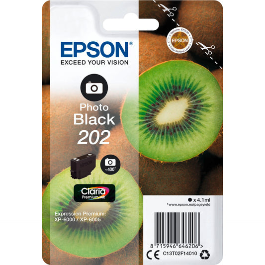 Epson ink cartridge photo black Claria Premium 202        T 02F1