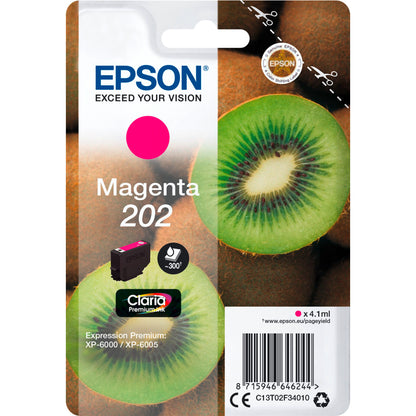 Epson ink cartridge magenta Claria Premium 202        T 02F3