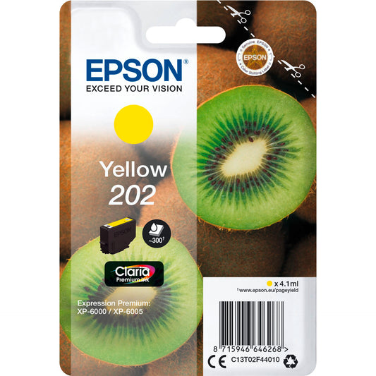 Epson ink cartridge yellow Claria Premium 202        T 02F4