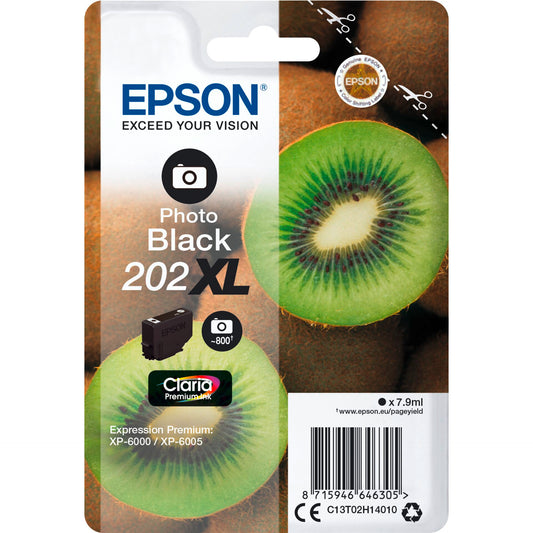 Epson ink cartridge photo black Claria Premium 202 XL     T 02H1
