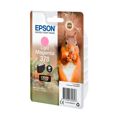 Epson ink cartridge 378 light magenta Claria Photo HD   T 3786