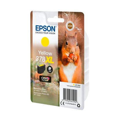 Epson ink cartridge yellow Claria Photo HD 378 XL    T 3794
