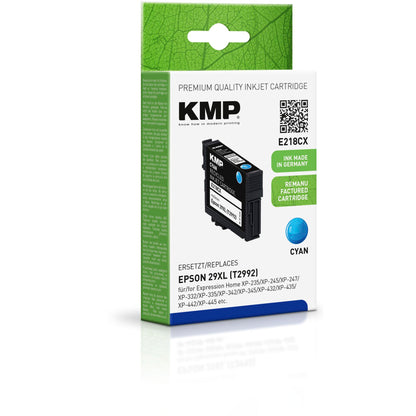 KMP E218CX ink cartridge cyan compatible with Epson T 2992 XL