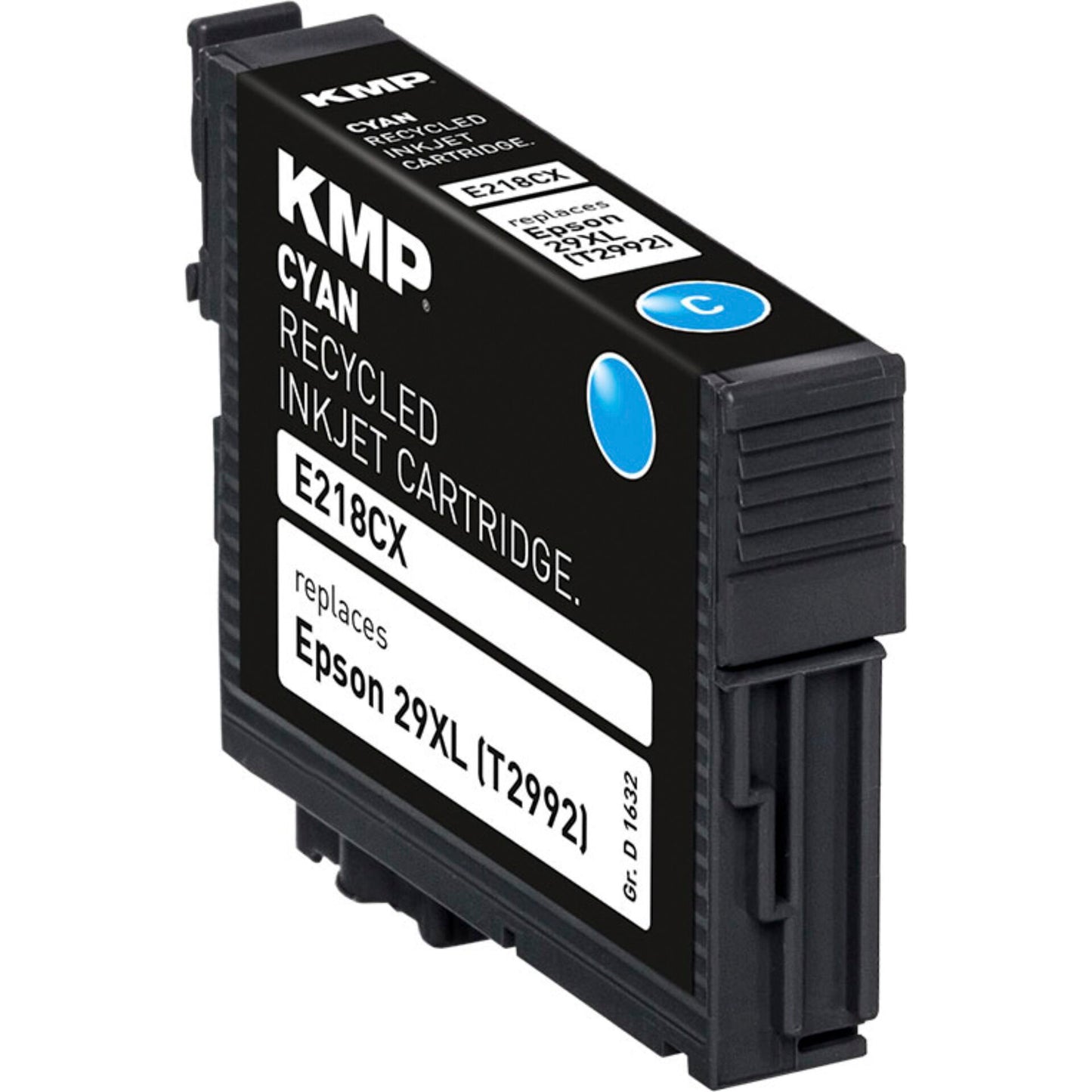 KMP E218CX ink cartridge cyan compatible with Epson T 2992 XL