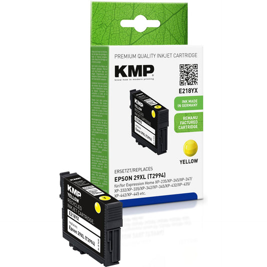 KMP E218YX ink cartridge yellow compatible with Epson T 2994 XL