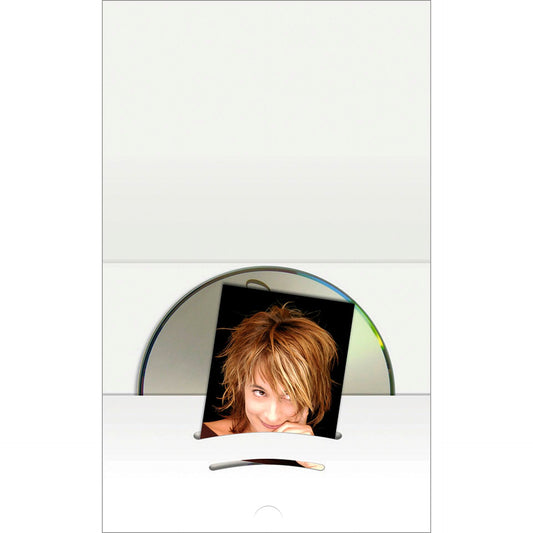 1x100 Daiber Folder with CD archieve            6x9 cm white