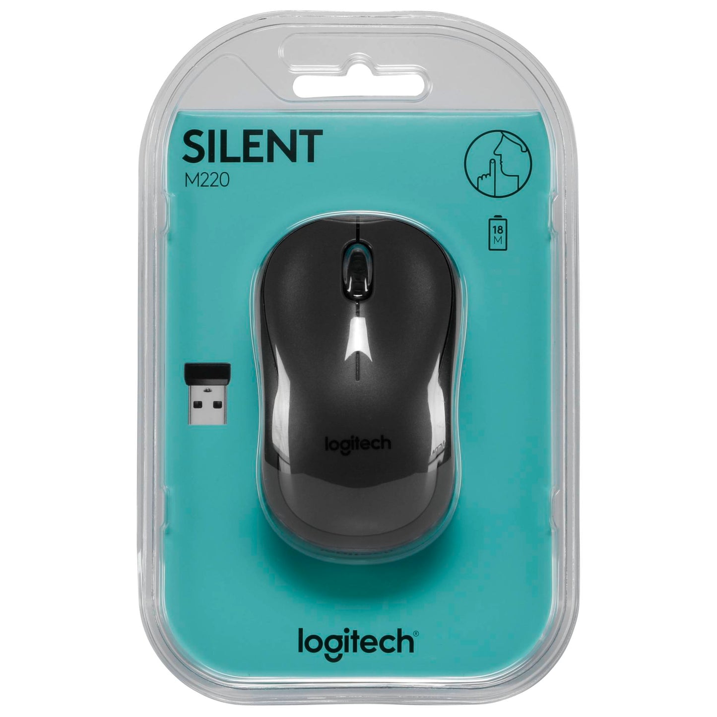 Logitech M220 Silent anthracite