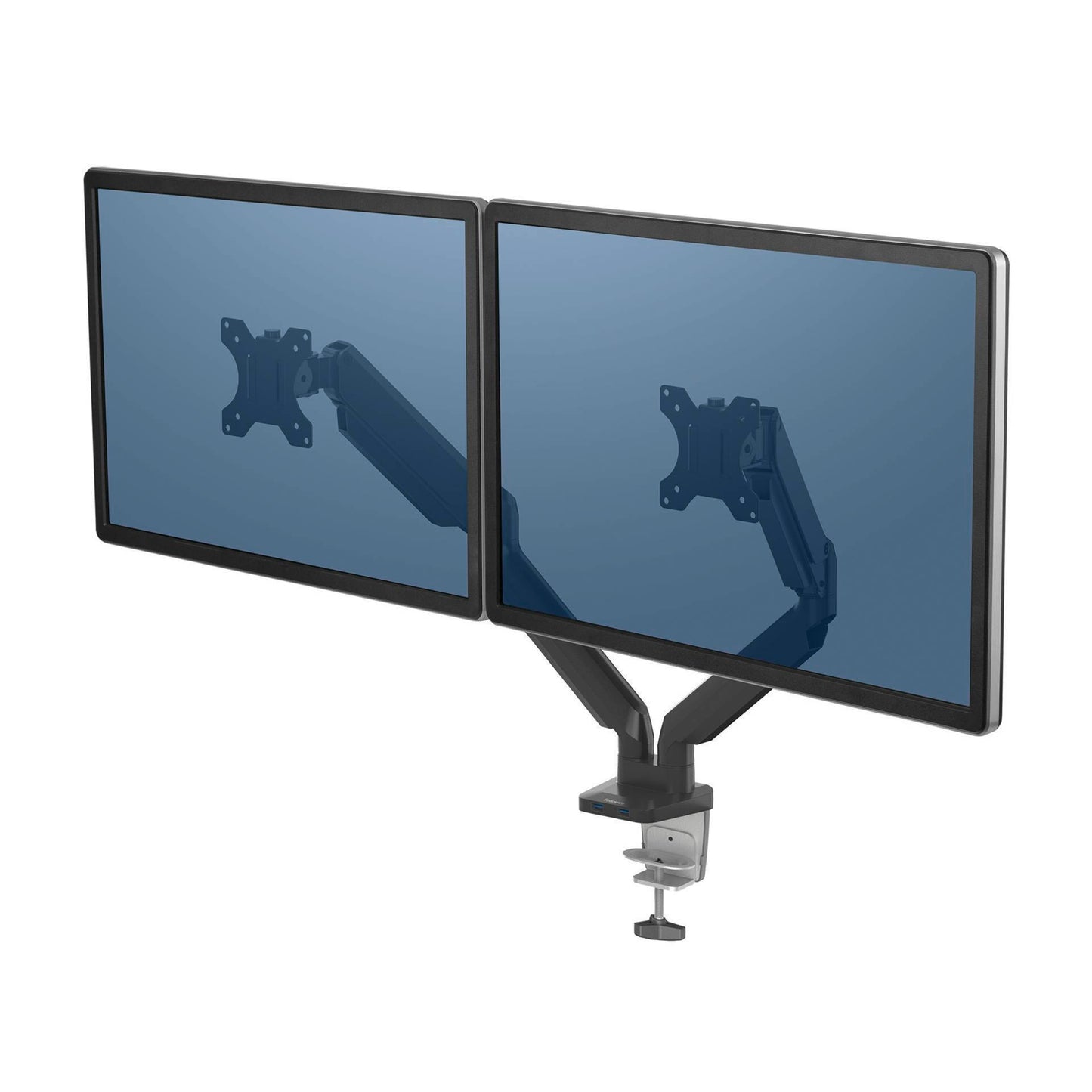 Fellowes Platinum Series Double Monitorarm black