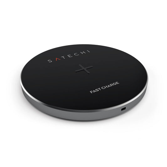 Satechi Wireless Qi Charging Pad space gray