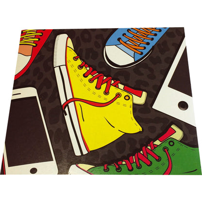 1x25 Daiber  Sneaker/Ipod  13x18 Kids Portrait folders 13319