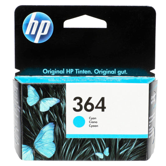HP CB 318 EE ink cartridge cyan No. 364