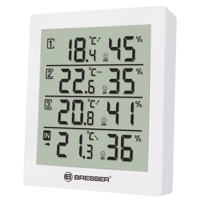 Bresser Temeo Hygro Quadro white